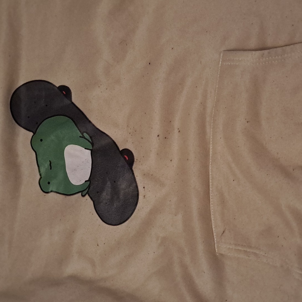 Skating frog hoodie